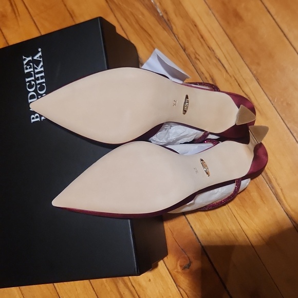 Red Stilletos Heels Sparkly Strap - Picture 7 of 7